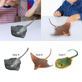 Maxbell Marine Figurine Educational Collectible Figure for Ages 3+ Kids Kindergarten Style A