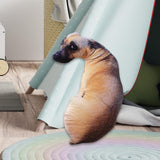 Maxbell 3D Simulation Dog Plush Pillow Stuffed Animals Plush Toy for Office Car Sofa