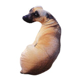 Maxbell 3D Simulation Dog Plush Pillow Stuffed Animals Plush Toy for Office Car Sofa