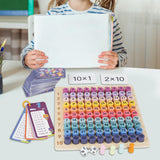 Maxbell Math Board Game Math Manipulatives for Boy and Girls Children Birthday Gifts