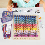 Maxbell Math Board Game Math Manipulatives for Boy and Girls Children Birthday Gifts