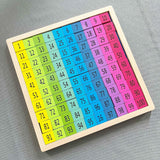 Maxbell Montessori 1-100 Number Board Maths Games for Gift Children Teacher Supplies