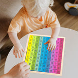 Maxbell Montessori 1-100 Number Board Maths Games for Gift Children Teacher Supplies