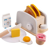 Maxbell Bread Set Kitchen Pretend Game Playset for Kids Preschool Girls Boys