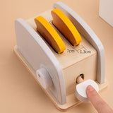 Maxbell Bread Set Kitchen Pretend Game Playset for Kids Preschool Girls Boys