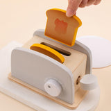 Maxbell Bread Set Kitchen Pretend Game Playset for Kids Preschool Girls Boys
