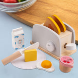 Maxbell Bread Set Kitchen Pretend Game Playset for Kids Preschool Girls Boys