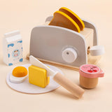 Maxbell Bread Set Kitchen Pretend Game Playset for Kids Preschool Girls Boys