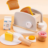 Maxbell Bread Set Kitchen Pretend Game Playset for Kids Preschool Girls Boys