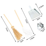 Maxbell Miniature Dollhouse Cleaning Set Gift Decorations 1 12 Furniture Accessories