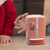 Maxbell 1:12 Dollhouse Miniature Double Door Refrigerator for Home Living Room Decor Chocolate