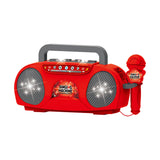 Maxbell Kids Microphone Karaoke Machine Practical Portable for Camping Picnic Indoor Red