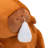 Maxbell Capybara Plush Toy with Snot Withdrawal Brown Capybara Stuffed Toy for kids