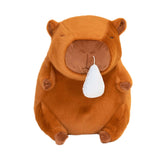 Maxbell Capybara Plush Toy with Snot Withdrawal Brown Capybara Stuffed Toy for kids