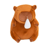 Maxbell Capybara Plush Toy with Snot Withdrawal Brown Capybara Stuffed Toy for kids