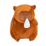 Maxbell Capybara Plush Toy with Snot Withdrawal Brown Capybara Stuffed Toy for kids