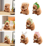 Maxbell Capybara Plush Toys Home Decor Soft Comfortable Capybara Stuffed Toy for Kids Bread