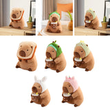 Maxbell Capybara Plush Toys Home Decor Soft Comfortable Capybara Stuffed Toy for Kids Bread