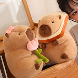 Maxbell Capybara Plush Toys Home Decor Soft Comfortable Capybara Stuffed Toy for Kids Bread