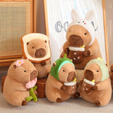 Maxbell Capybara Plush Toys Home Decor Soft Comfortable Capybara Stuffed Toy for Kids Bread