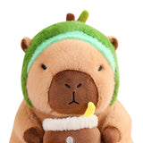 Maxbell Capybara Plush Toys Home Decor Soft Comfortable Capybara Stuffed Toy for Kids Avocados