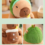 Maxbell Capybara Plush Toys Home Decor Soft Comfortable Capybara Stuffed Toy for Kids Avocados