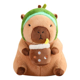 Maxbell Capybara Plush Toys Home Decor Soft Comfortable Capybara Stuffed Toy for Kids Avocados