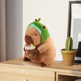 Maxbell Capybara Plush Toys Home Decor Soft Comfortable Capybara Stuffed Toy for Kids Avocados