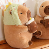 Maxbell Capybara Plush Toys Home Decor Soft Comfortable Capybara Stuffed Toy for Kids Dinosaur