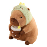 Maxbell Capybara Plush Toys Home Decor Soft Comfortable Capybara Stuffed Toy for Kids Dinosaur