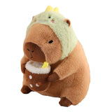 Maxbell Capybara Plush Toys Home Decor Soft Comfortable Capybara Stuffed Toy for Kids Dinosaur