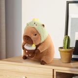 Maxbell Capybara Plush Toys Home Decor Soft Comfortable Capybara Stuffed Toy for Kids Dinosaur