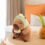 Maxbell Capybara Plush Toys Home Decor Soft Comfortable Capybara Stuffed Toy for Kids Dinosaur