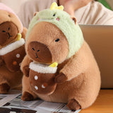 Maxbell Capybara Plush Toys Home Decor Soft Comfortable Capybara Stuffed Toy for Kids Dinosaur
