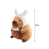 Maxbell Capybara Plush Toys Home Decor Soft Comfortable Capybara Stuffed Toy for Kids Rabbit