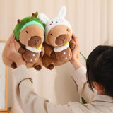Maxbell Capybara Plush Toys Home Decor Soft Comfortable Capybara Stuffed Toy for Kids Rabbit