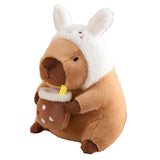 Maxbell Capybara Plush Toys Home Decor Soft Comfortable Capybara Stuffed Toy for Kids Rabbit