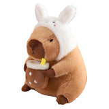 Maxbell Capybara Plush Toys Home Decor Soft Comfortable Capybara Stuffed Toy for Kids Rabbit
