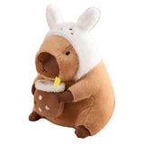 Maxbell Capybara Plush Toys Home Decor Soft Comfortable Capybara Stuffed Toy for Kids Rabbit