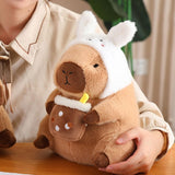 Maxbell Capybara Plush Toys Home Decor Soft Comfortable Capybara Stuffed Toy for Kids Rabbit