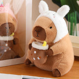 Maxbell Capybara Plush Toys Home Decor Soft Comfortable Capybara Stuffed Toy for Kids Rabbit