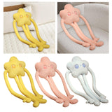 Maxbell Star Long Plush Toy 47.24in Long Plush Pillow for Girlfriend Children Adults Yellow