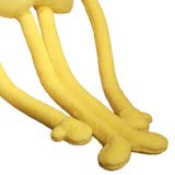 Maxbell Star Long Plush Toy 47.24in Long Plush Pillow for Girlfriend Children Adults Yellow