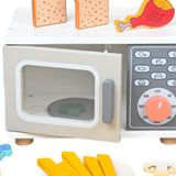 Maxbell Kids Microwave Oven Toys Playing with Food and Kitchen Toys for 3-8 Year Old