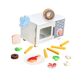 Maxbell Kids Microwave Oven Toys Playing with Food and Kitchen Toys for 3-8 Year Old