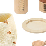 Maxbell Baby Doll Feeding Set Baby Doll Bottles Toy for Preschool Kids Age 3 4 5 6 7