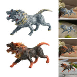 Maxbell Mythical Animal Figures Hand Painted Crafts Action Figures for Children Kids Gray