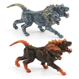 Maxbell Mythical Animal Figures Hand Painted Crafts Action Figures for Children Kids Gray