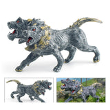 Maxbell Mythical Animal Figures Hand Painted Crafts Action Figures for Children Kids Gray