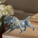 Maxbell Mythical Animal Figures Hand Painted Crafts Action Figures for Children Kids Gray